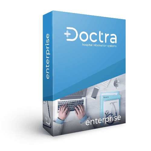 Doctra Enterprise — hospital management system dashboard